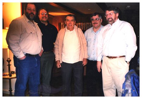 2005.. - hangin' with the big boys - Greg (Awful), Dave, Rob, son-in-law Skip, son Roger.jpg